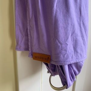 WildBird ring sling🪻linen blend 🩵 used once